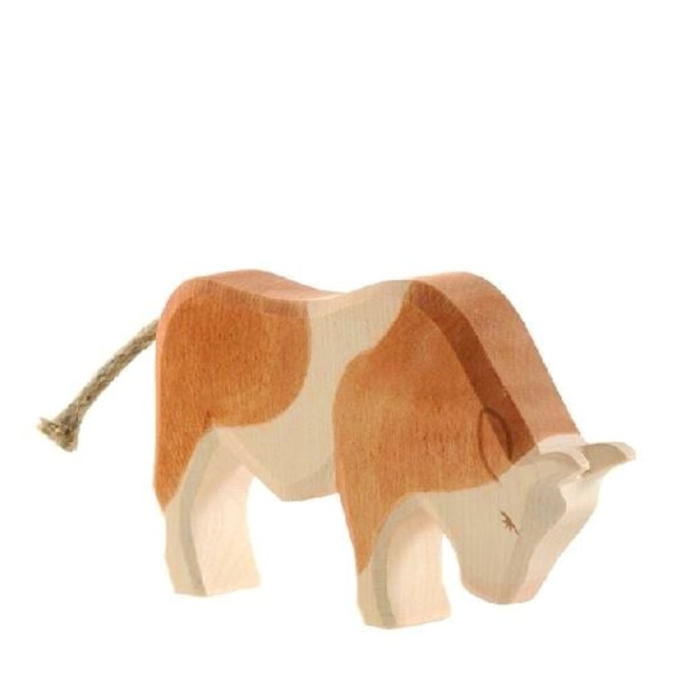 NWT Ostheimer Wooden Toys Brown Ox
